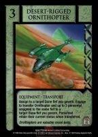 Desert-Rigged Ornithopter